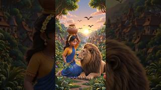 Amina and forest lion story #rhymes #learning #lionking