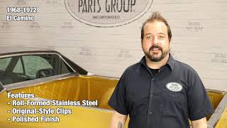 OPGI Product Spotlight: 1968-1972 El Camino Bed Rail Moldings