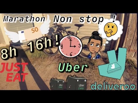 Marathon Uber vs Deliveroo vs Stuart !