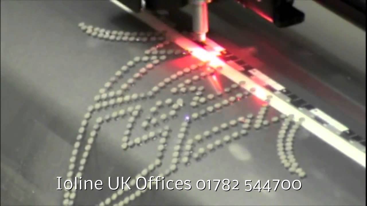 CrystalPress Rhinestone Application Machine from Ioline UK Offices ...