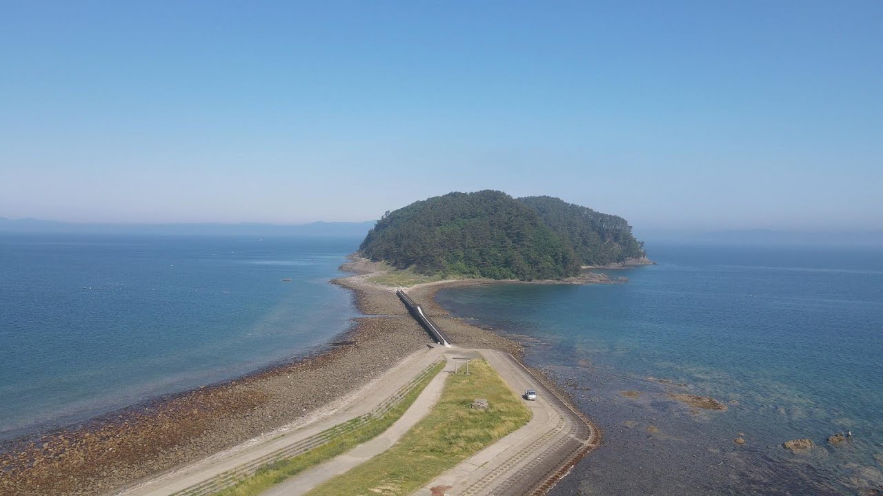 青森県平内町　大島を空撮！