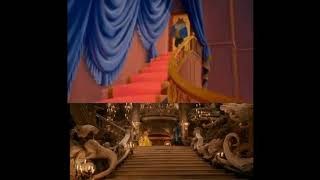 Beauty & The Beast Dance Scene Comparison