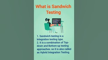 What is sandwich testing || #softwareengineer #softwaretesting #testing #integrationtesting