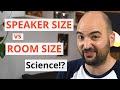 Speaker size vs room size looking at the science  acousticsinsidercom