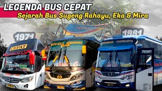 Famous FAST Buses! The History of the Sugeng Rahayu, Eka, and Mira Fast Buses