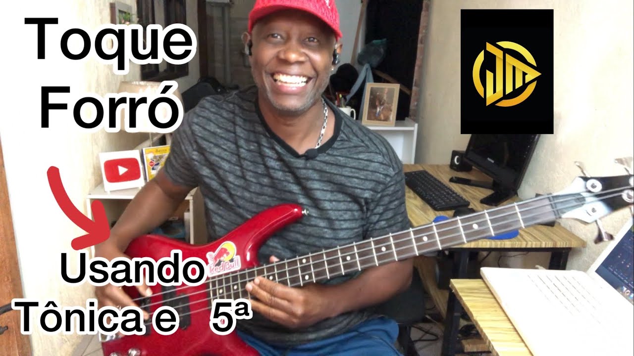 APRENDA TOCAR FORRÓ NO CONTRABAIXO USANDO TÔNICA E 5ª// um passo a passo completo YouTube