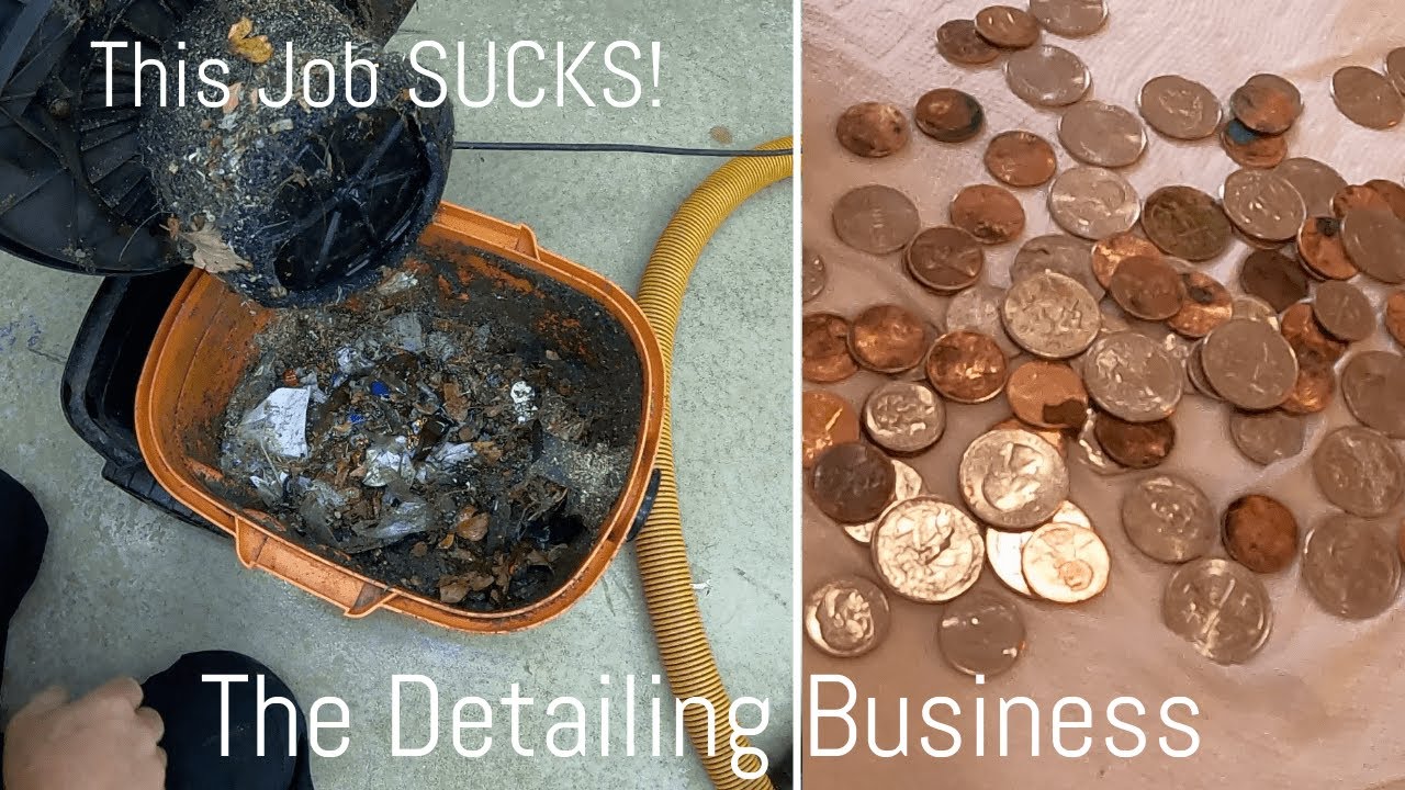 ASMR No Talking Cleaning an Auto Detailers Vacuum Ridgid WD4070