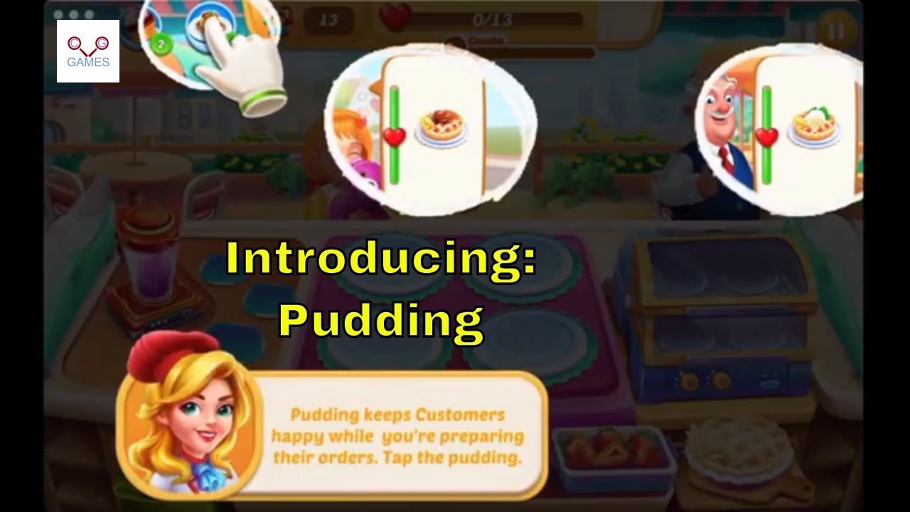 Cooking Us: Master Chef - Golden Cowboy - Level 13.1 -Introducing Pudding - FULL STORY - CaroGamesNL