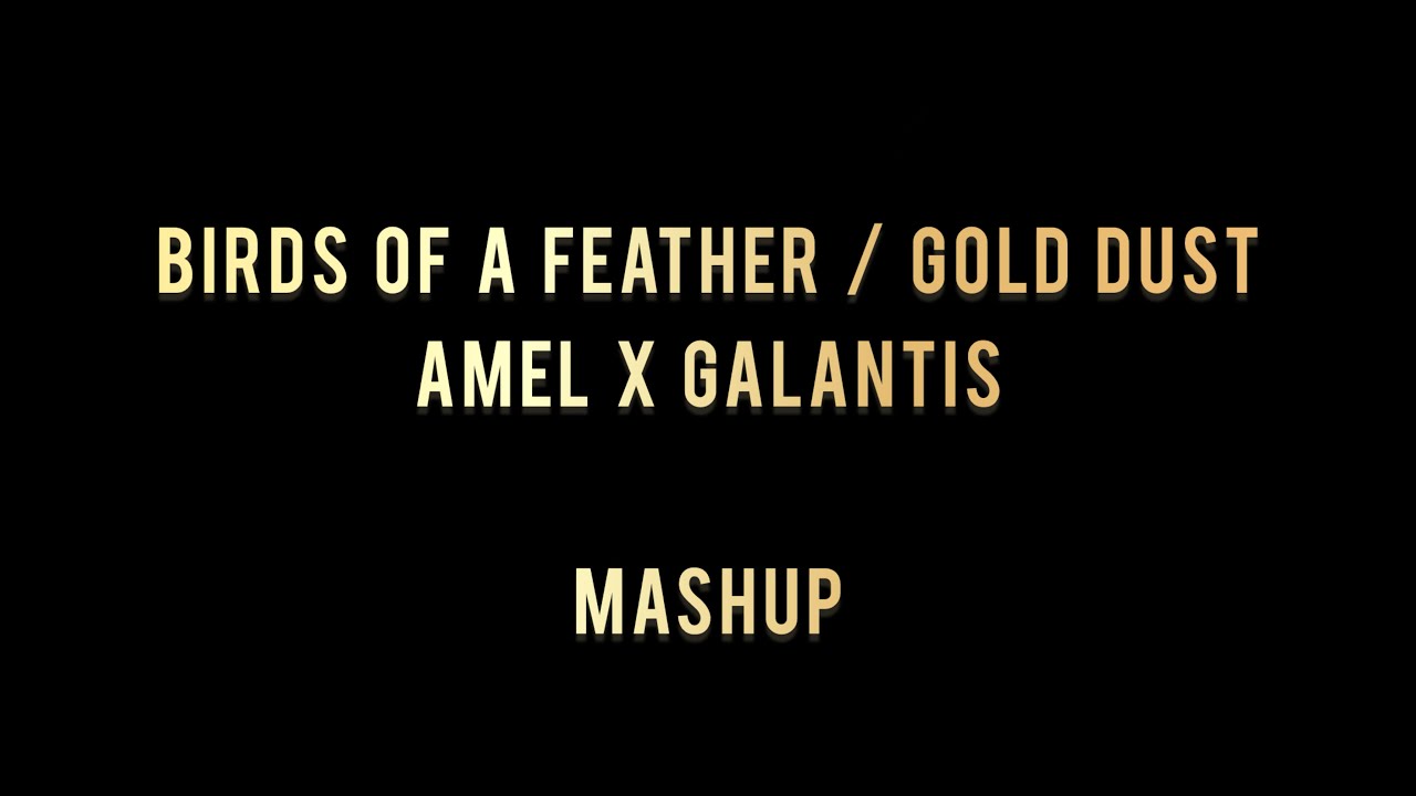 Amél x Galantis - Birds Of A Feather x Gold Dust (MashupGio’s Mashup)