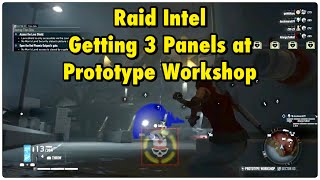 Ghost Recon Breakpoint - Raid Intel Getting 3 Panels at Prototype Workshop