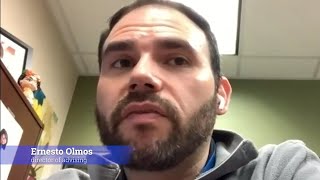 Registration interview with Ernesto Olmos