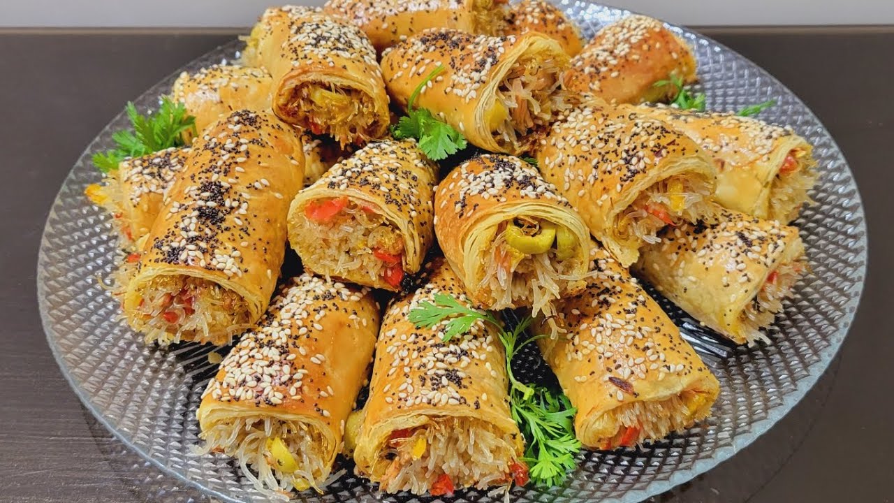 مملحات بورقة المسمن السحرية حشوة لذية ومعلكة غاتعجبك وتعجب وليداتك