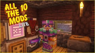 All The Mods 10 Lite (ATM10) - Ep 17 - Enchantment Library! Apothic Enchanting!