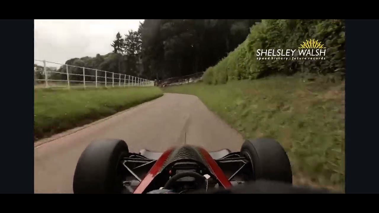 The fastest EVER run up Shelsley Walsh. 22.37 by Sean Gould