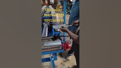 Rolling shutter machine #rollingshuttermachine #machine #industrialmachine #viralvideo