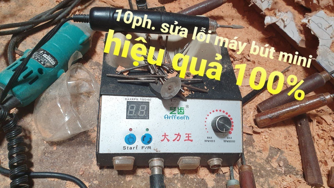 Điêu Khắc Nghệ Thuật | LỖI MÁY BÚT |#woodcarving #woodworkingart