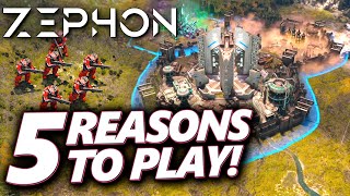 Zephon The Cyberpunk Post Apocalypse Strategy Game With Unit Combat City Building Steam Demo