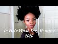 4c Hair Wash Day Routine 2020 | Natural Hair | South African Youtuber