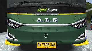 Review MOD ALS 384 SR3 Prime Bus Lintas Sumatra Terbaru 2026 ||| Full Cinematic  screenshot 1
