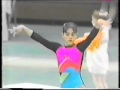 Oksana CHUSOVITINA (URS) floor - 1991 Chunichi Cup