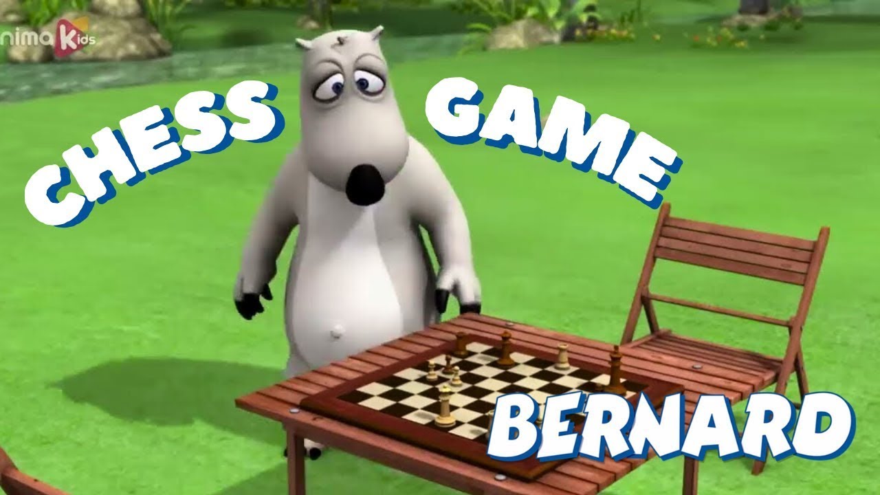 🐻‍❄️ BERNARD AND HIS WORST CHESS GAME | Full Episodes | VIDEOS and CARTOONS FOR KIDS