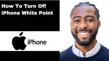 How To Turn Off iPhone White Point
