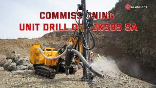 COMMISSIONING UNIT DRILL DTH JK595 5A - Bandung