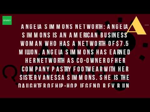 Video: Angela Simmons Net Worth: Wiki, Evli, Ailə, Toy, Əmək haqqı, Qardaşları