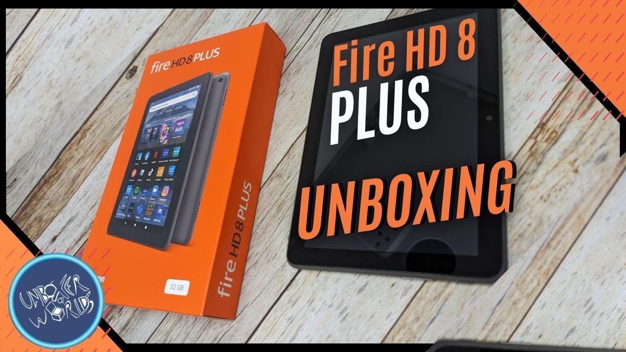2022 Amazon Fire HD 8 Plus Tablet Unboxing!