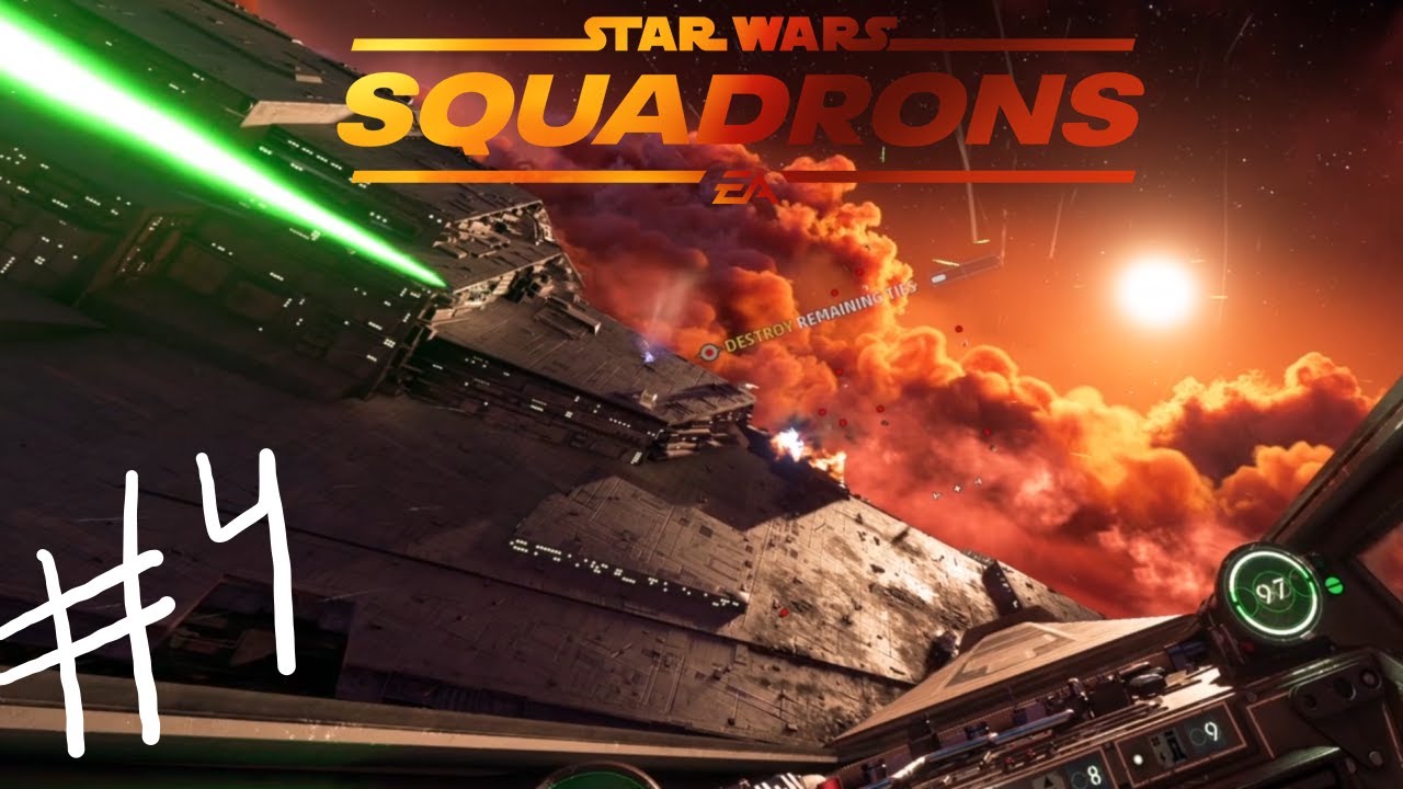 Star Wars Squadrons VR Mission 2 The Skies of Yavin YouTube
