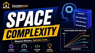 Space Complexity Explained | How to Measure Memory Usage in DSA | Beginners Guide 2026