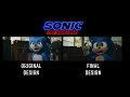 THE SONIC MOVIE TRAILER - Original Design vs Final Side-by-Side Comparison!