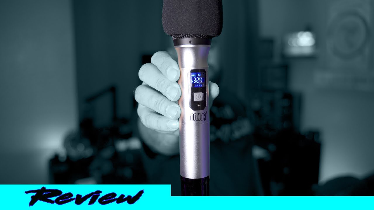 Tonor Wireless Microphone REVIEW - K380T Bluetooth Receiver 