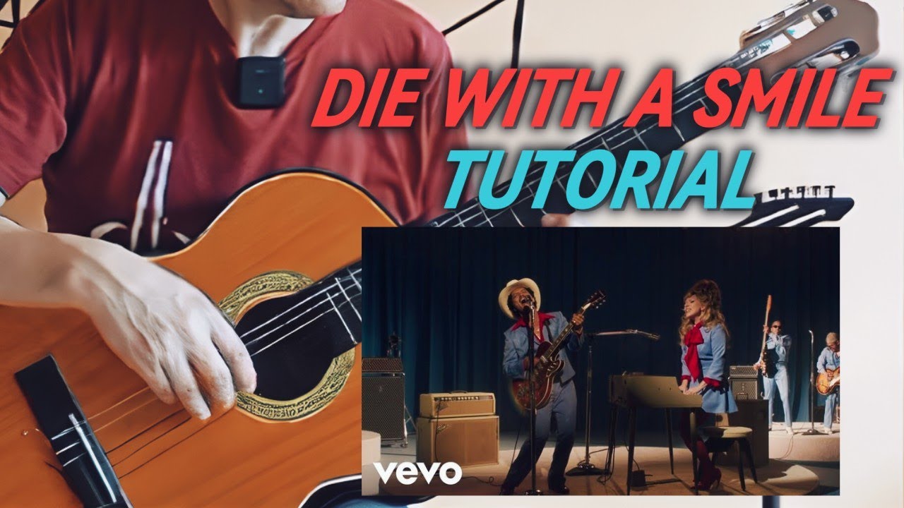 Como Tocar Die With A Smile En Guitarra - Matices Artisticas