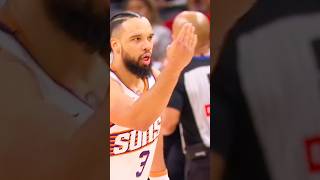 COME HERE AND GUARD ME! Dillon Brooks talking trash to Steph Curry after making this fadeway shot!