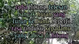 story wa rindu pacar di musim hujan