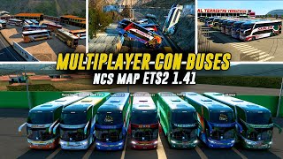 ETS2 1.41 / MULTIPLAYER CON BUSES / MAP PERU NCS / G7 1800 screenshot 3