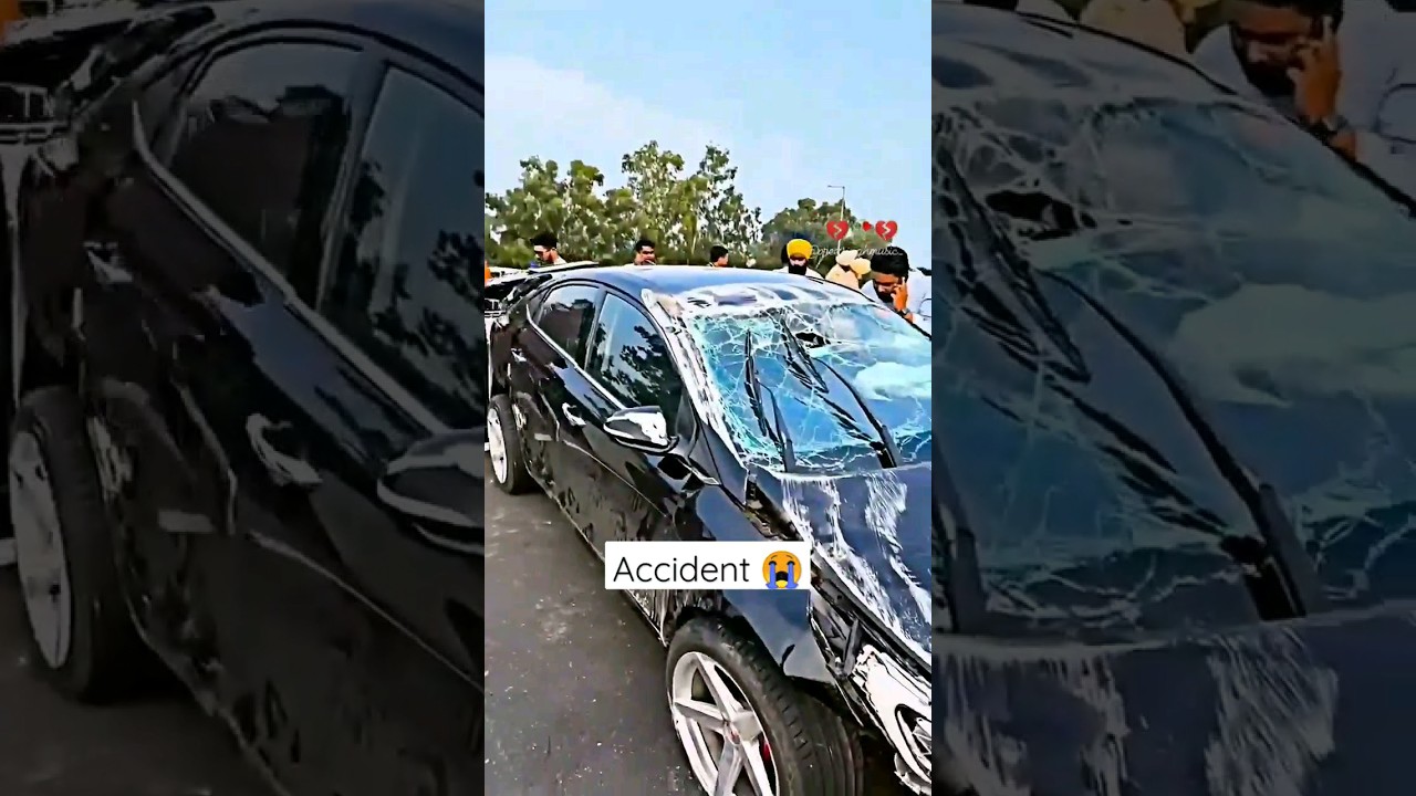 Verna accident 😱. 