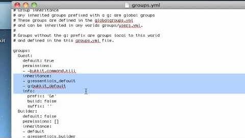 EssentialsGroupManager Plugin Setup