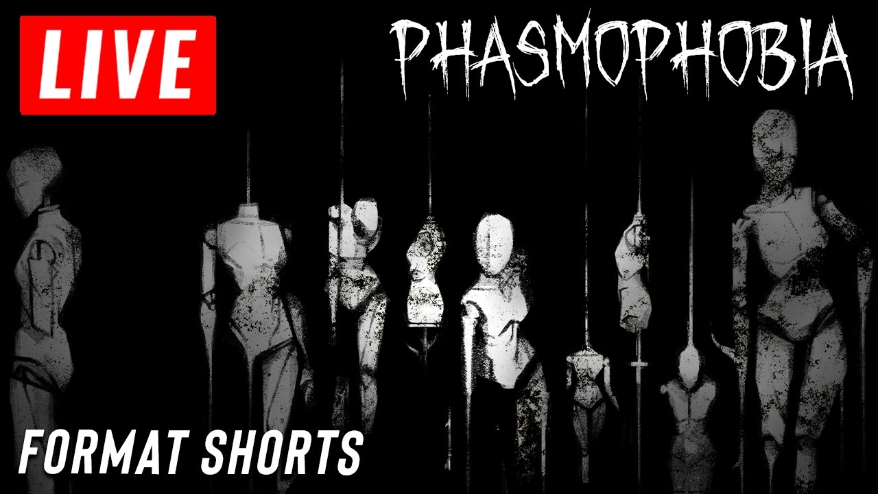 [🔴LIVE] SOIRÉE PHASMOPHOBIA | REJOINS-NOUS | FORMAT SHORTS | FR