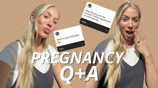 PREGNANCY Q+A: Birth Plan, how long it took us to conceive, baby registry and more!