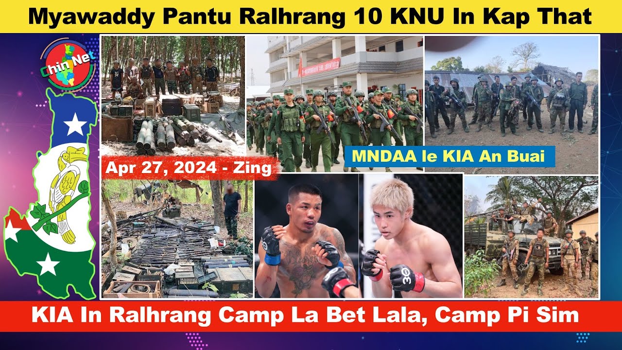 Apr 27 Zing Myawaddy Pantu Ralhrang 10 KNU  PDF In Kap That KIA In Ralhrang Camp La Bet Lala