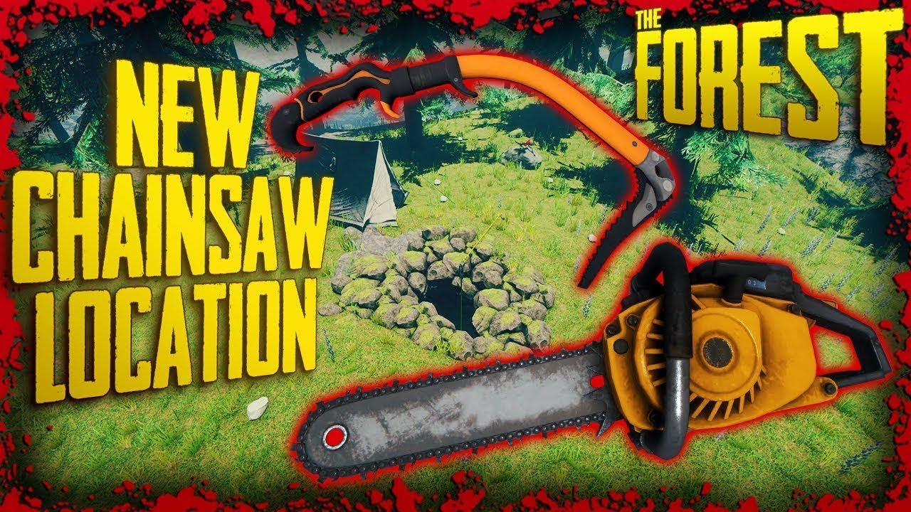 The Forest NEW CHAINSAW LOCATION