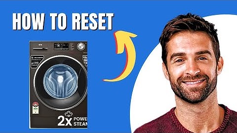 How to Reset IFB Washing Machine Front Load