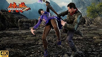 Tekken 7 | Zafina 💥 Negan | CPU vs CPU AI vs AI