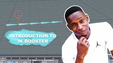 Introduction to Ik booster in Lightwave 3d _ part 1