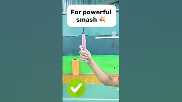 "Badminton Basics: Adjusting Your Grip for Every Shot!"#badminton #badmintonlovers #bwf