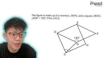 P6 Geometry - How to tackle this confusing ROMBUS question? 2021 Rosyth | DO IT WITH ME