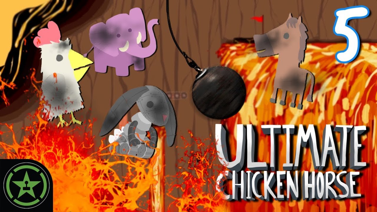 Let's Play - Ultimate Chicken Horse - Sticky Situations (Part 5)