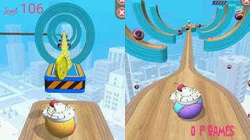 Going Balls - Gameplay Walkthrough Level 106 Android, iOS |Co-Op Games #OPGames Mobile Game